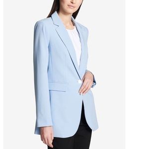 Calvin Klein baby blue woman’s suit jacket